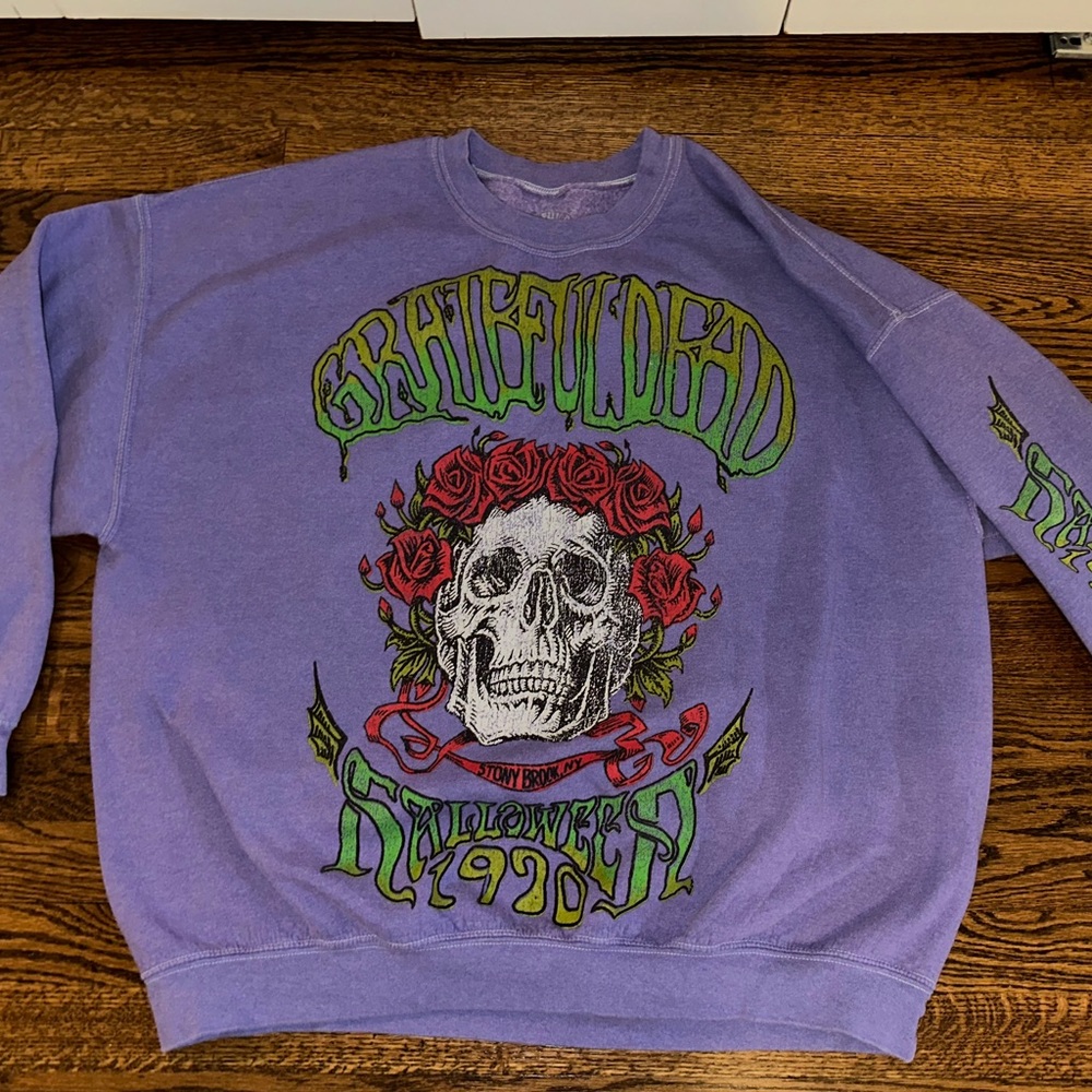 Grateful Dead Halloween 1970 Crewneck sweatshirt Sz S/M